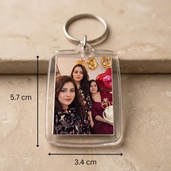 Personalized Photo Keychain