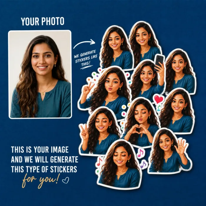 Custom Photo Sticker