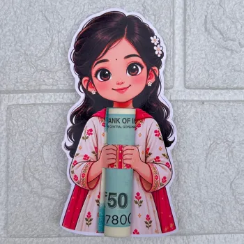 Rakhi Shagun Holder for Sister
