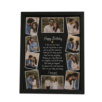 Personalized Photo Memory Frame