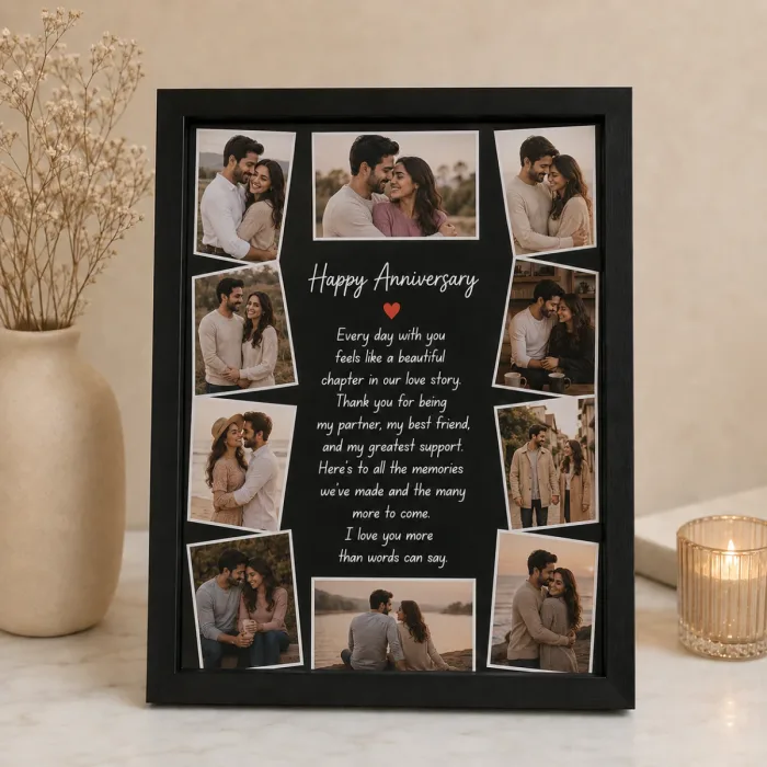 Personalized Photo Memory Frame