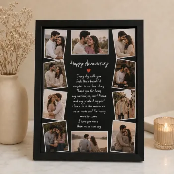 Personalized Photo Memory Frame