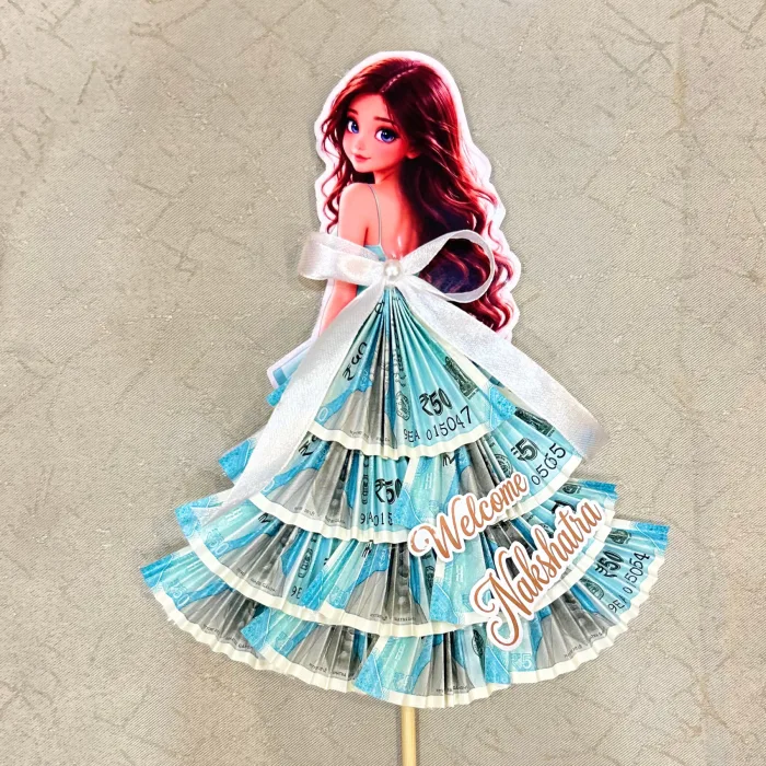 Cute Doll Cash Shagun Gift