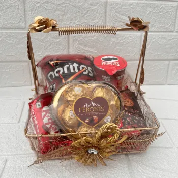 Premium Rakhi Snacks Hamper for Brother & Sister