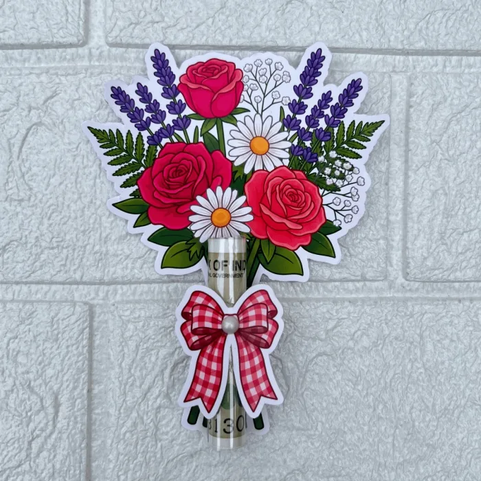 Floral Shagun Cash Holder