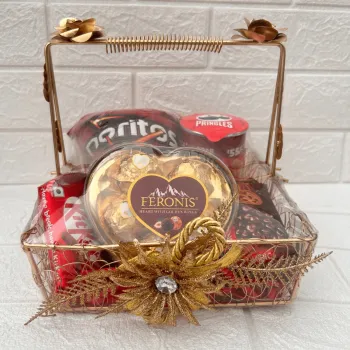 Premium Rakhi Snacks Hamper for Brother & Sister