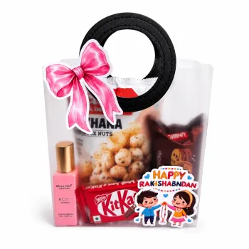 Snack & Perfume Gift Hamper