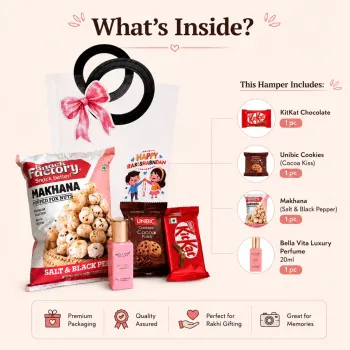 Snack & Perfume Gift Hamper