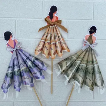 Money Bouquet Doll – Rakhi Cash Gift for Sister